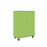 67" Tall Assembled Mobile Wardrobe Cabinet with File Drawer - 80609 F67 - Steven's I.D.SYSTEMS®